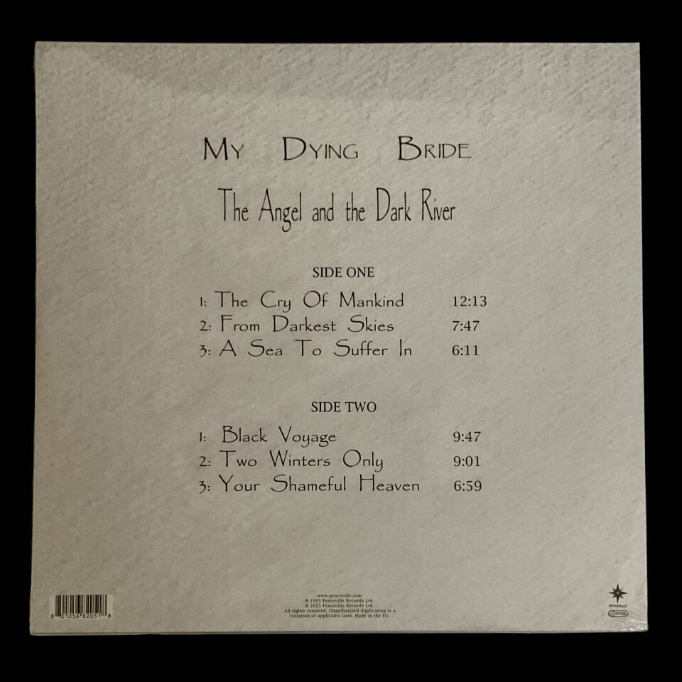 My Dying Bride-The Angel and the Dark River - LP COLOURED