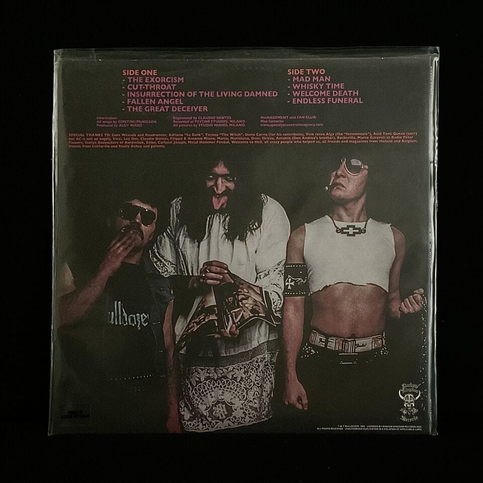 Bulldozer-The Day Of Wrath LP Splatter