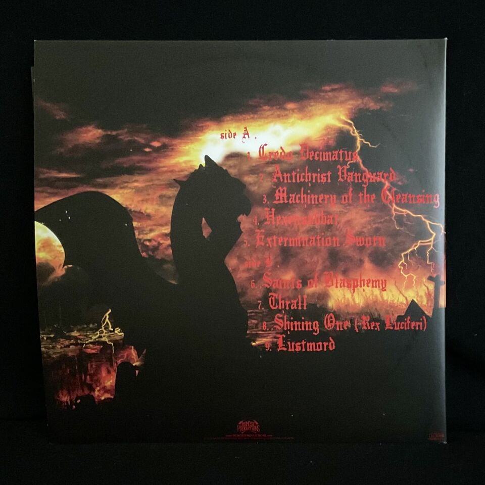 Angelcorpse-Of Lucifer And Lightning LP Marble