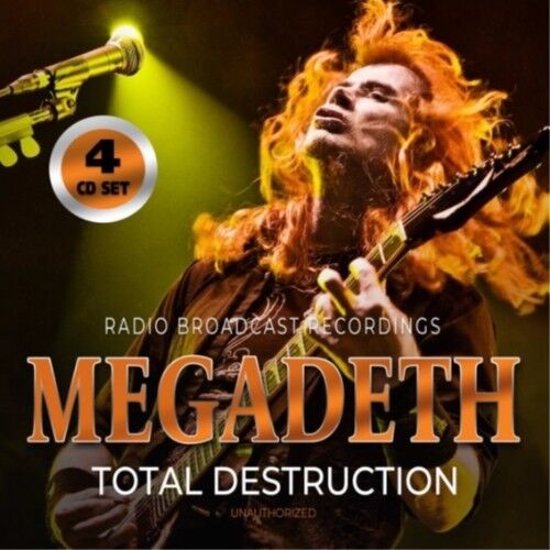 Megadeth - Total Destruction - 4CD DIGISLEEVE 17 EKİM 2026 DA KARGO