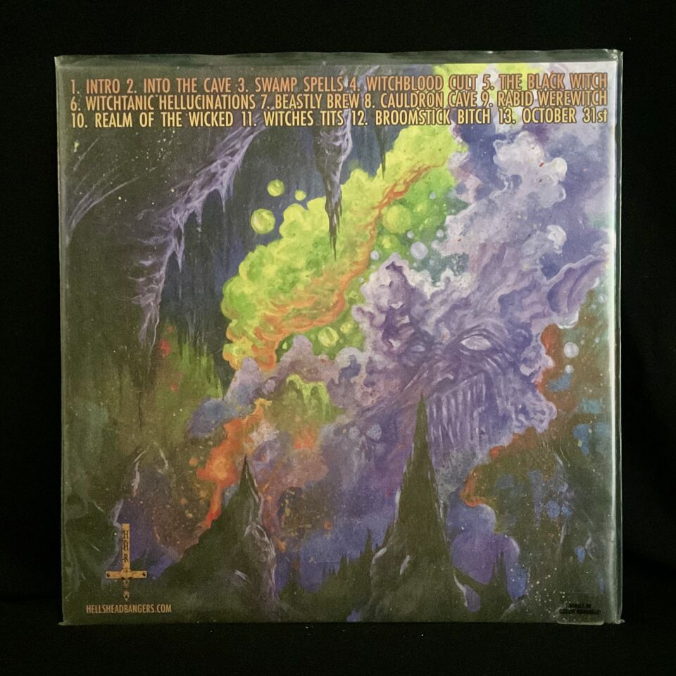 Acid Witch-Witchtanic Hellucinations LP Cloudy Vinyl