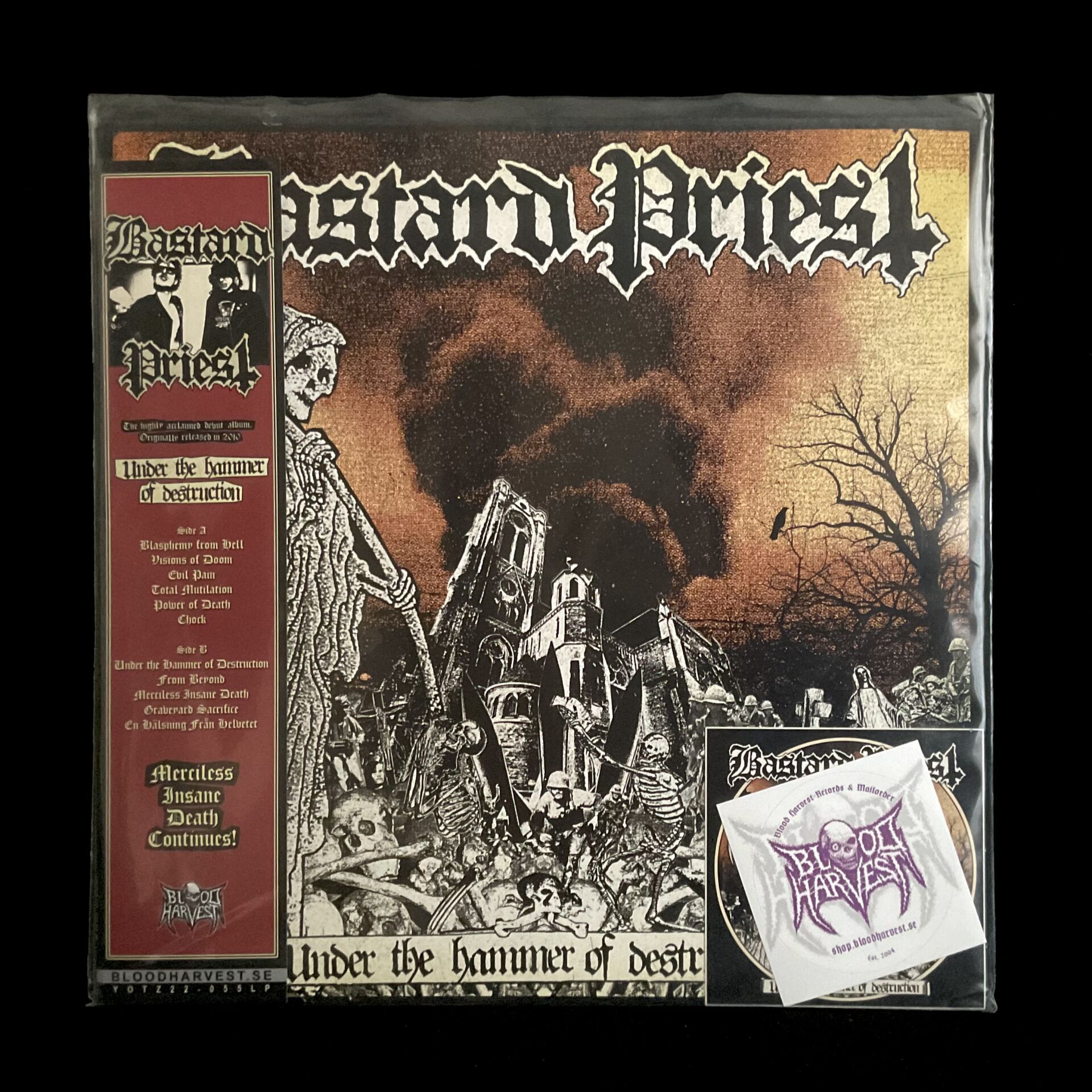 Bastard Priest-Under The Hammer Of Destruction LP