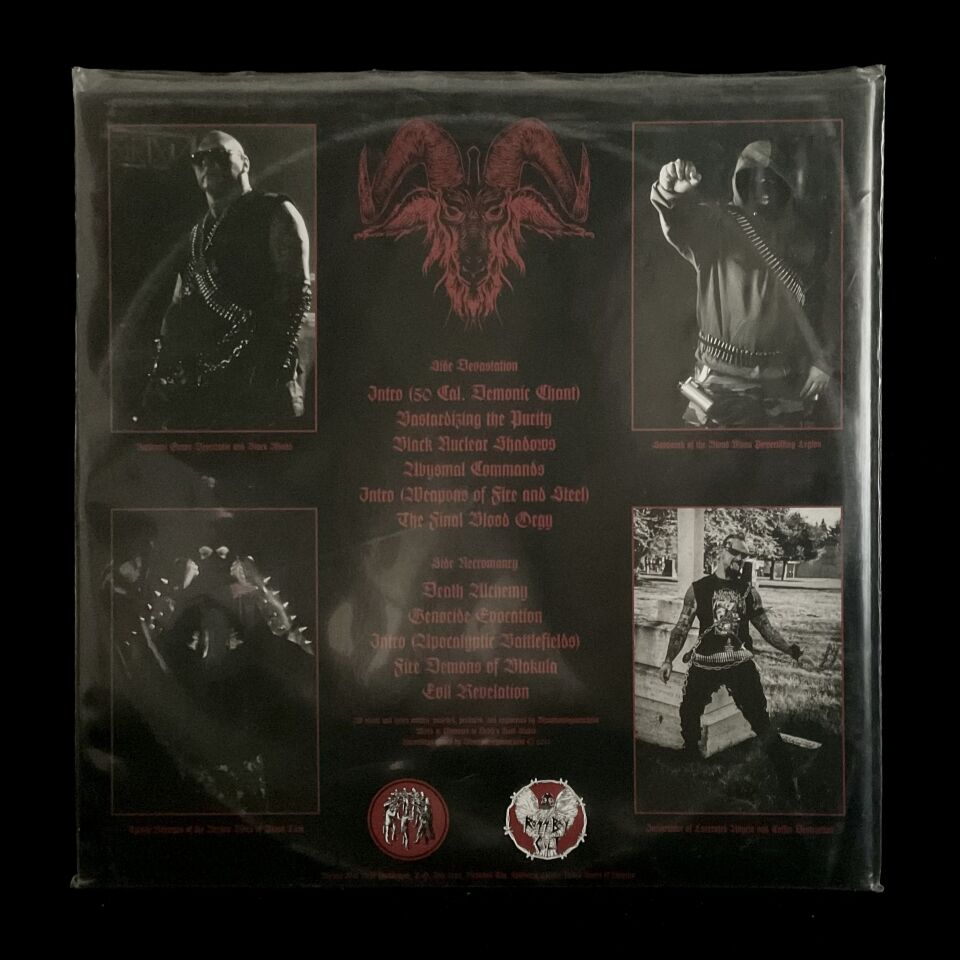 Blasphamagoatachrist-Bastarding The Purity LP Gatefold