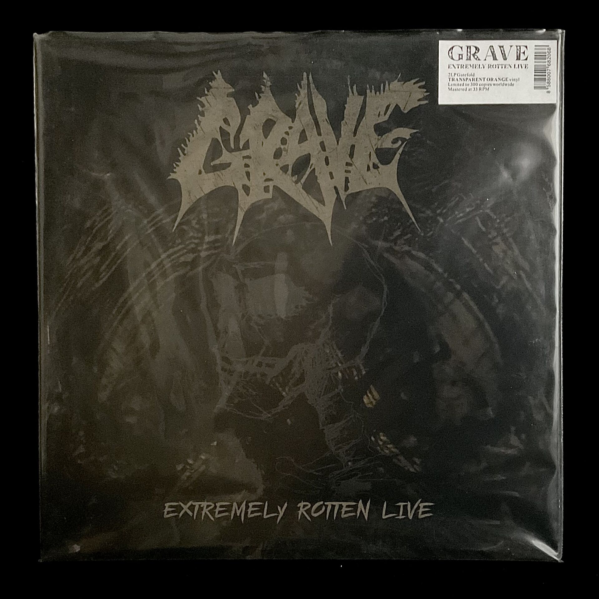 Grave-Extremely Rotten Live Double LP Gatefold