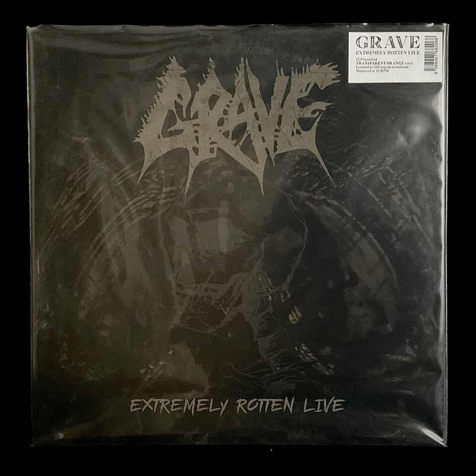 Grave-Extremely Rotten Live Double LP Gatefold