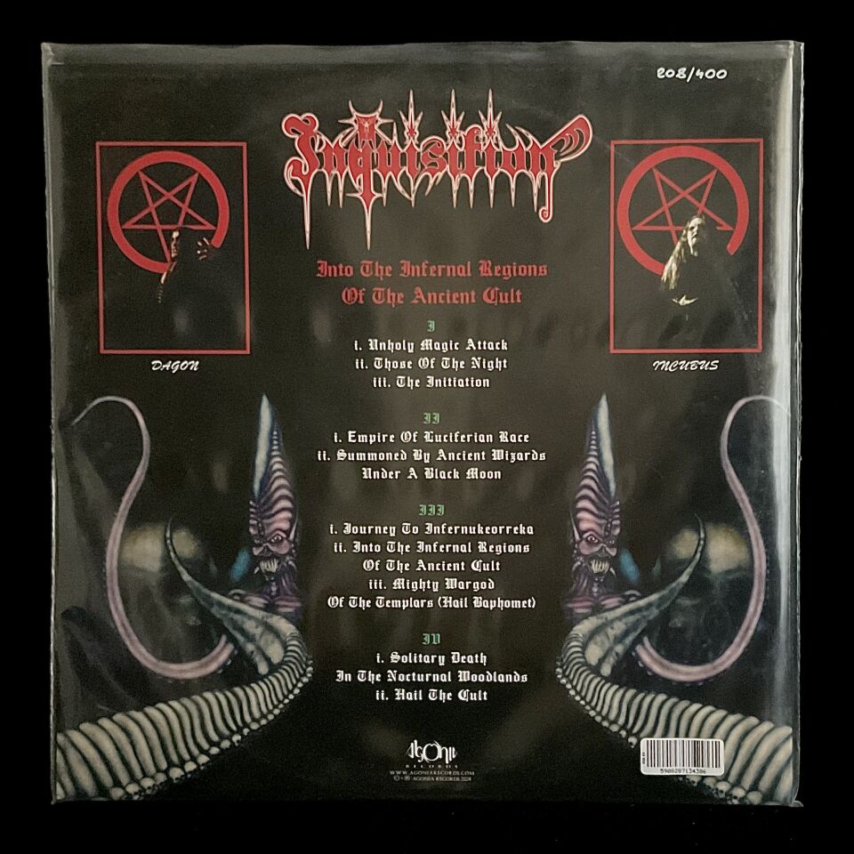 Inquisition-Into The Infernal Regions Of The Ancient Cult DOUBLE LP GATEFOLD COLOURED