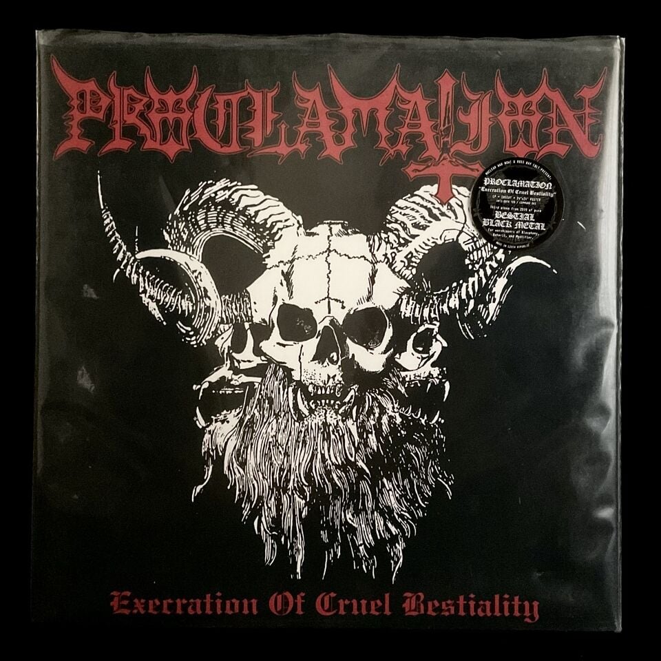 Proclamation-Execration Of Cruel Bestiality LP Gatefold