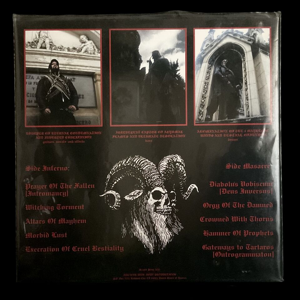 Proclamation-Execration Of Cruel Bestiality LP Gatefold