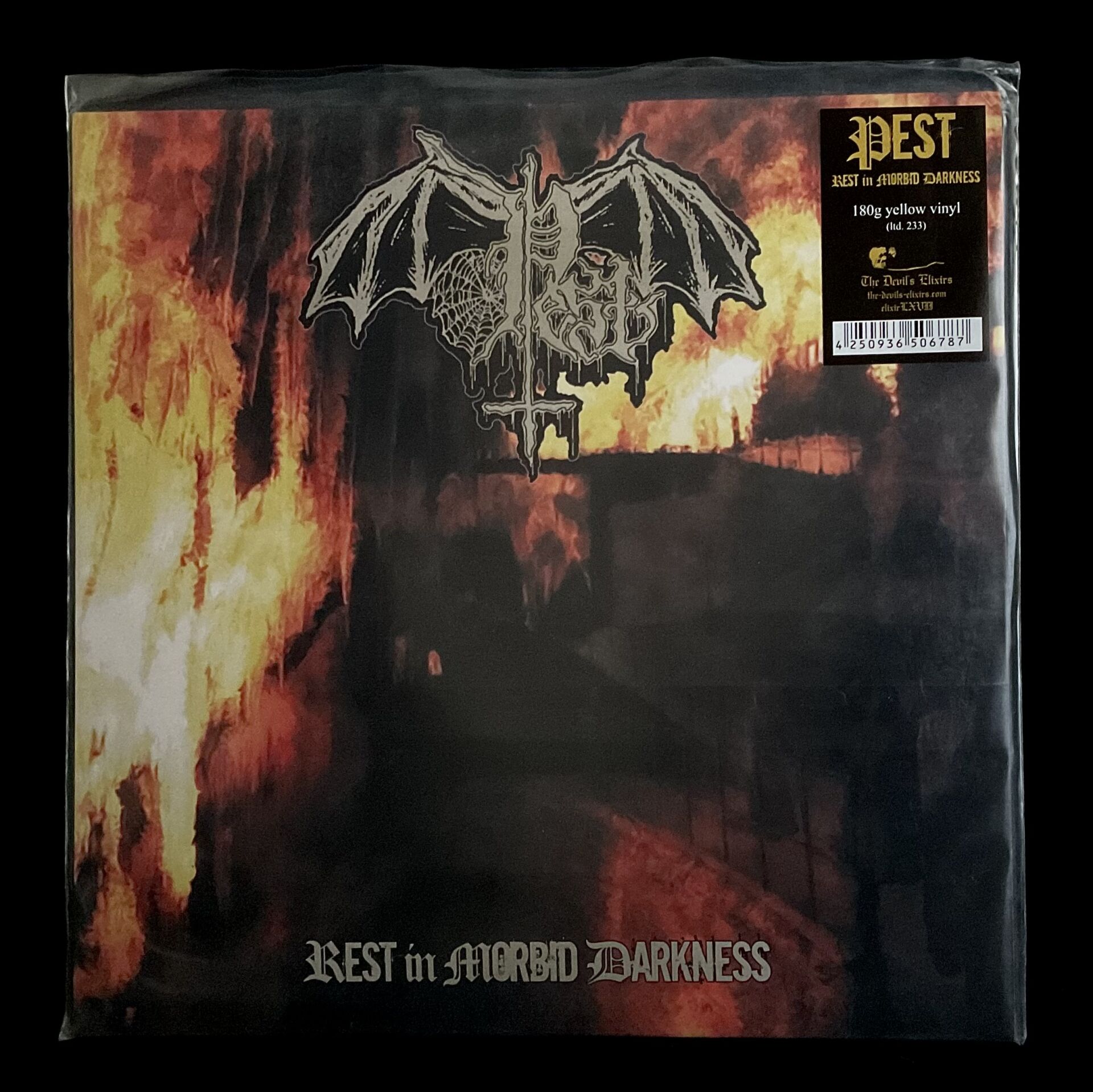 Pest-Rest In Morbid Darkness LP COLOURED