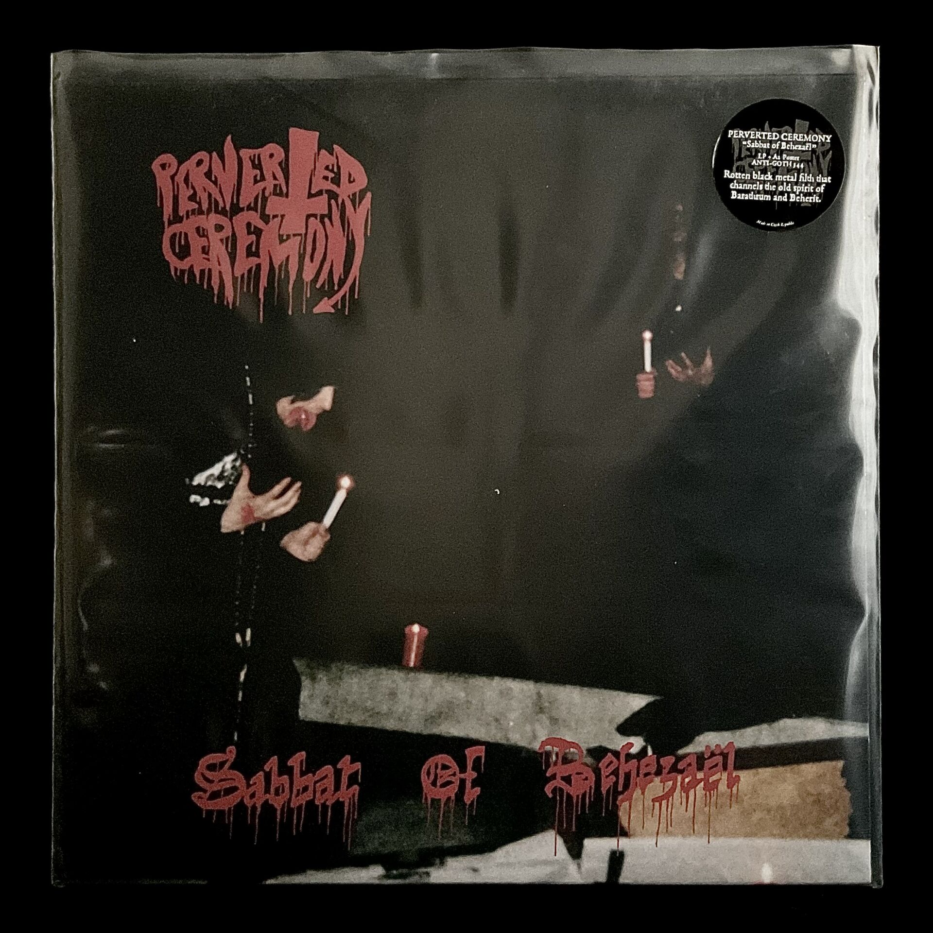 Perverted Ceremony-Sabbat Of Behezael LP COLOURED