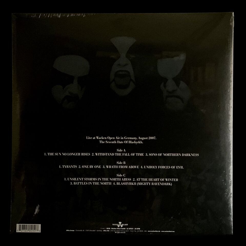 Immortal-The Seventh Date Of Blashyrkh DOUBLE LP GATEFOLD