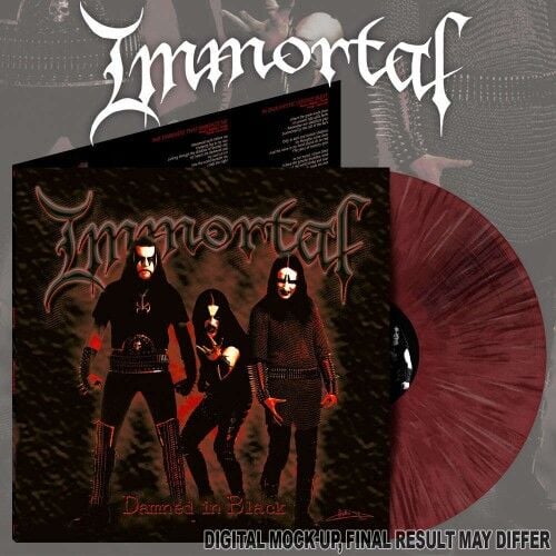 Immortal - Damned In Black - LP Gatefold Coloured 16 HAZİRAN 2026 DA KARGO