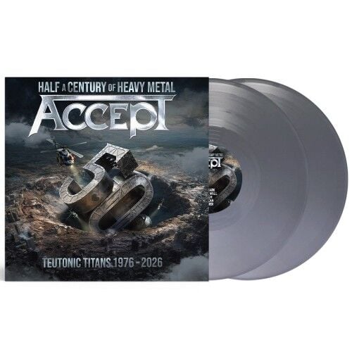 Accept - Teutonic Titans 1976-2026 - DOUBLE LP GATEFOLD COLOURED 16 EKİM 2026 DA KARGO