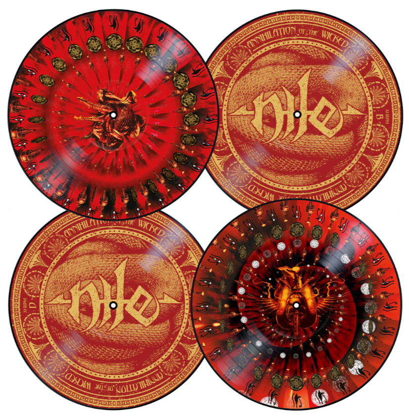 Nile - Annihilation Of The Wicked - DOUBLE LP PICTURE GATEFOLD PRE ORDER 10 OCTOBER 2025