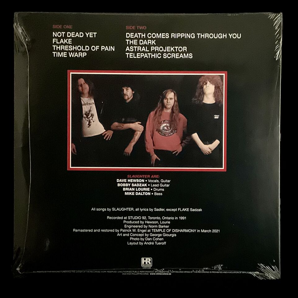 Slaughter-Not Dead Yet LP COLOURED