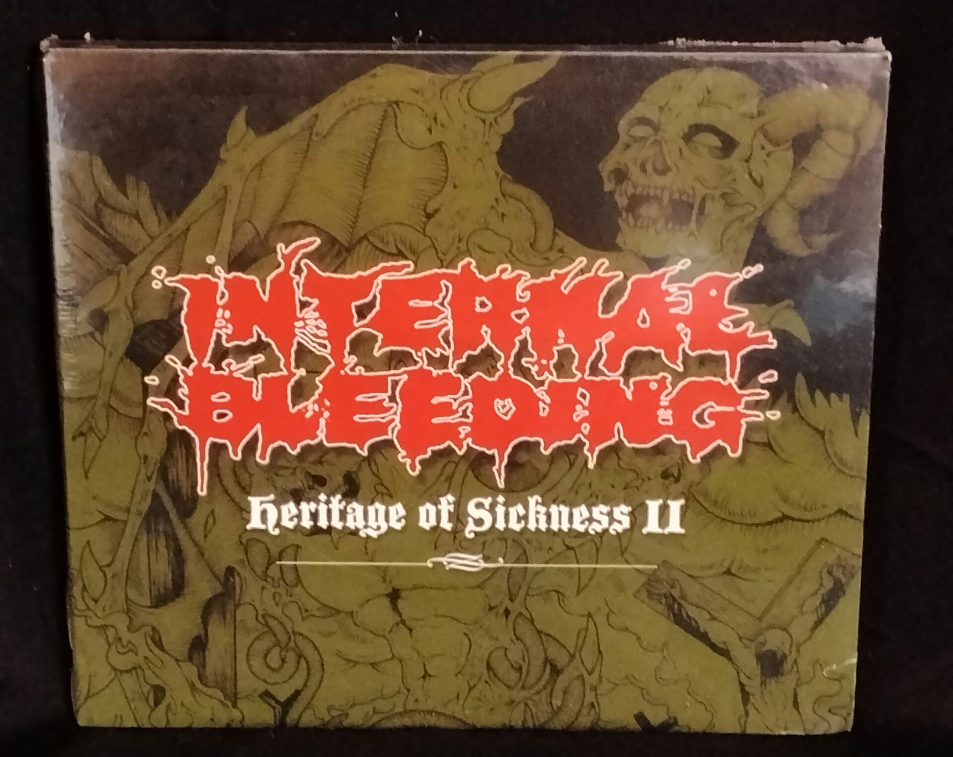 Internal Bleeding-Heritage Of Sickness II CD Digipak
