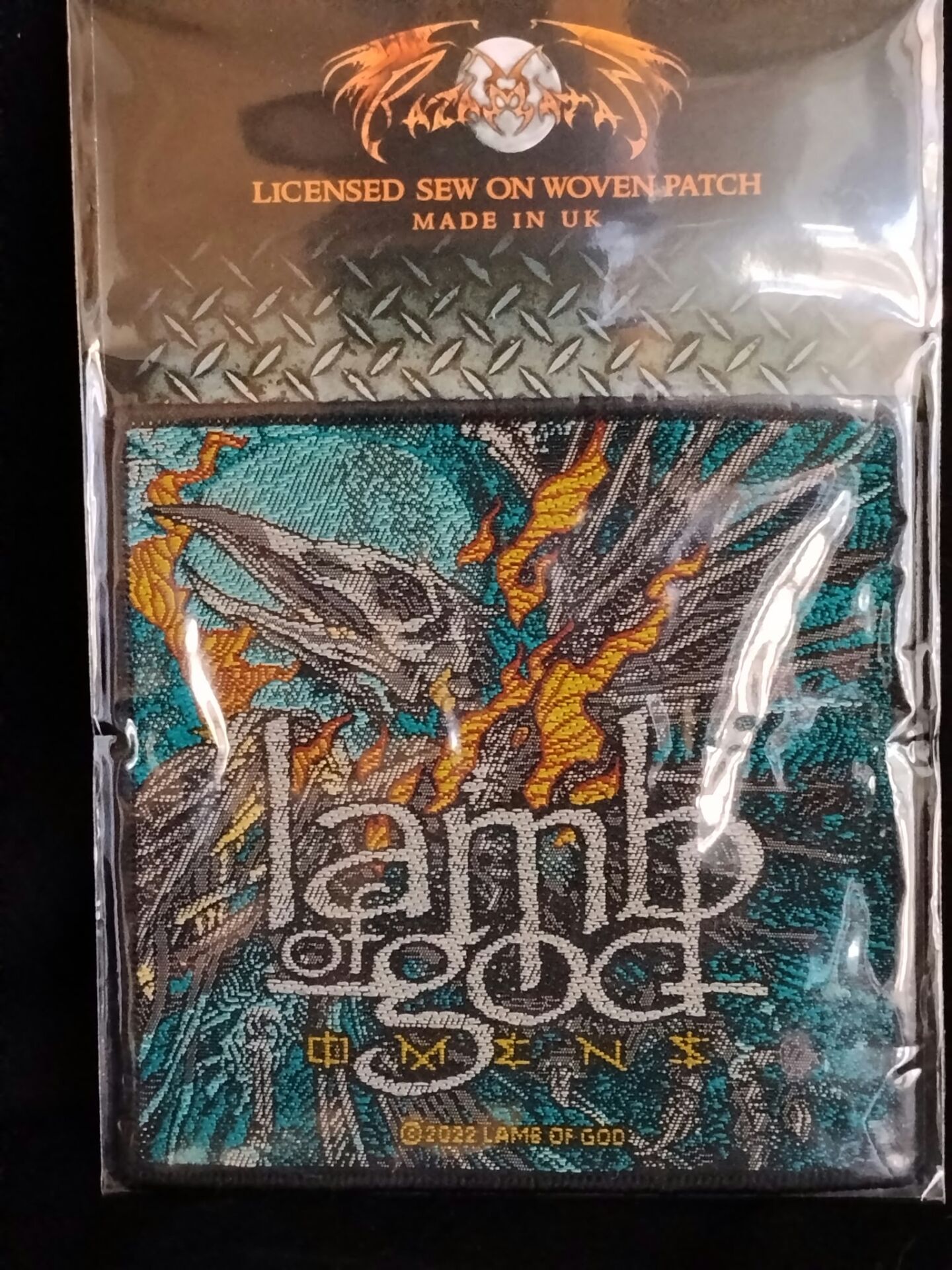 Lamb Of God-Omens Patch