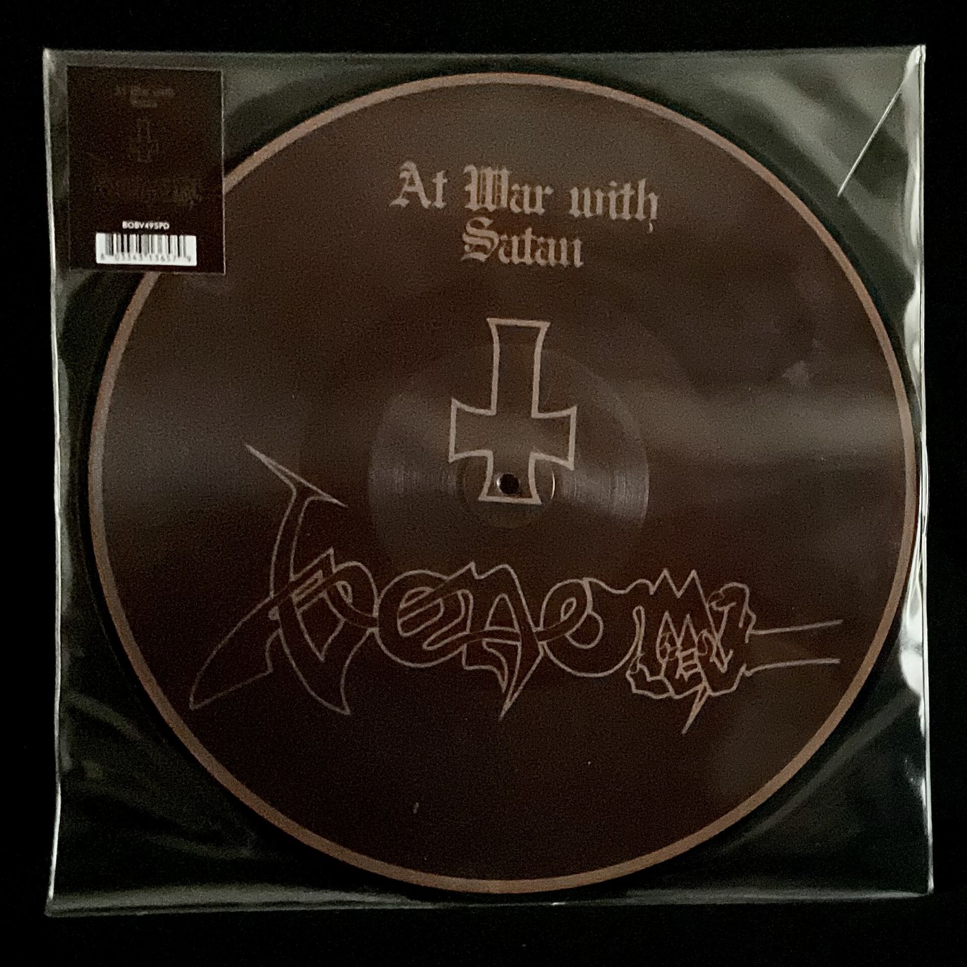 Venom-At War With Satan LP PICTURE