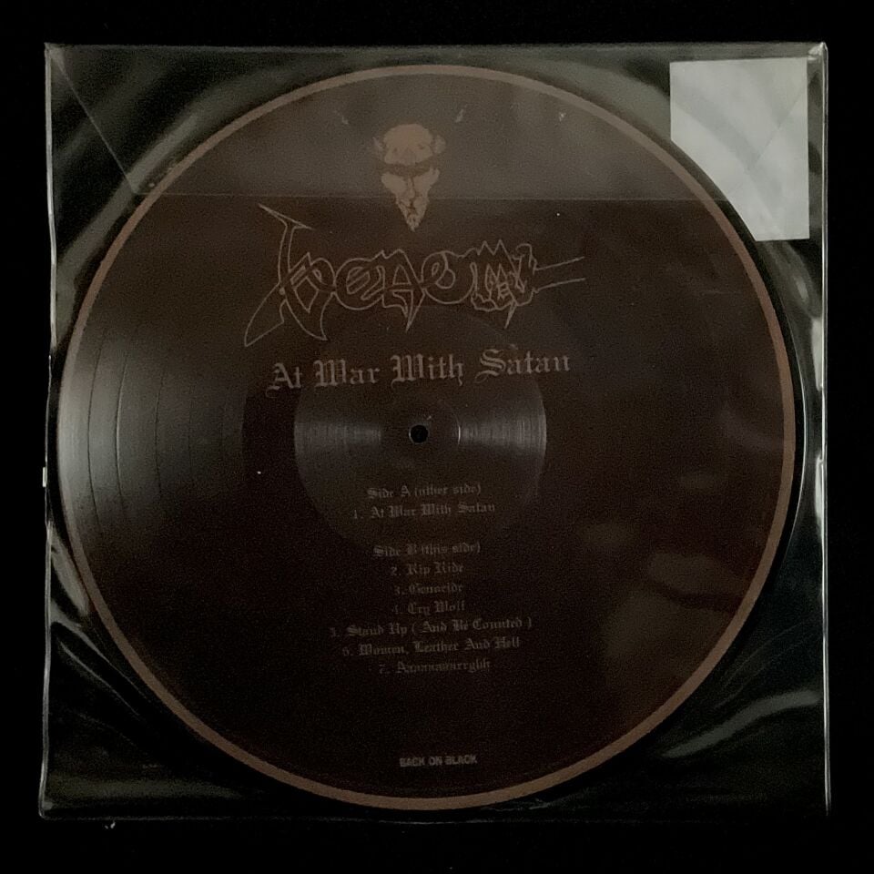 Venom-At War With Satan LP PICTURE