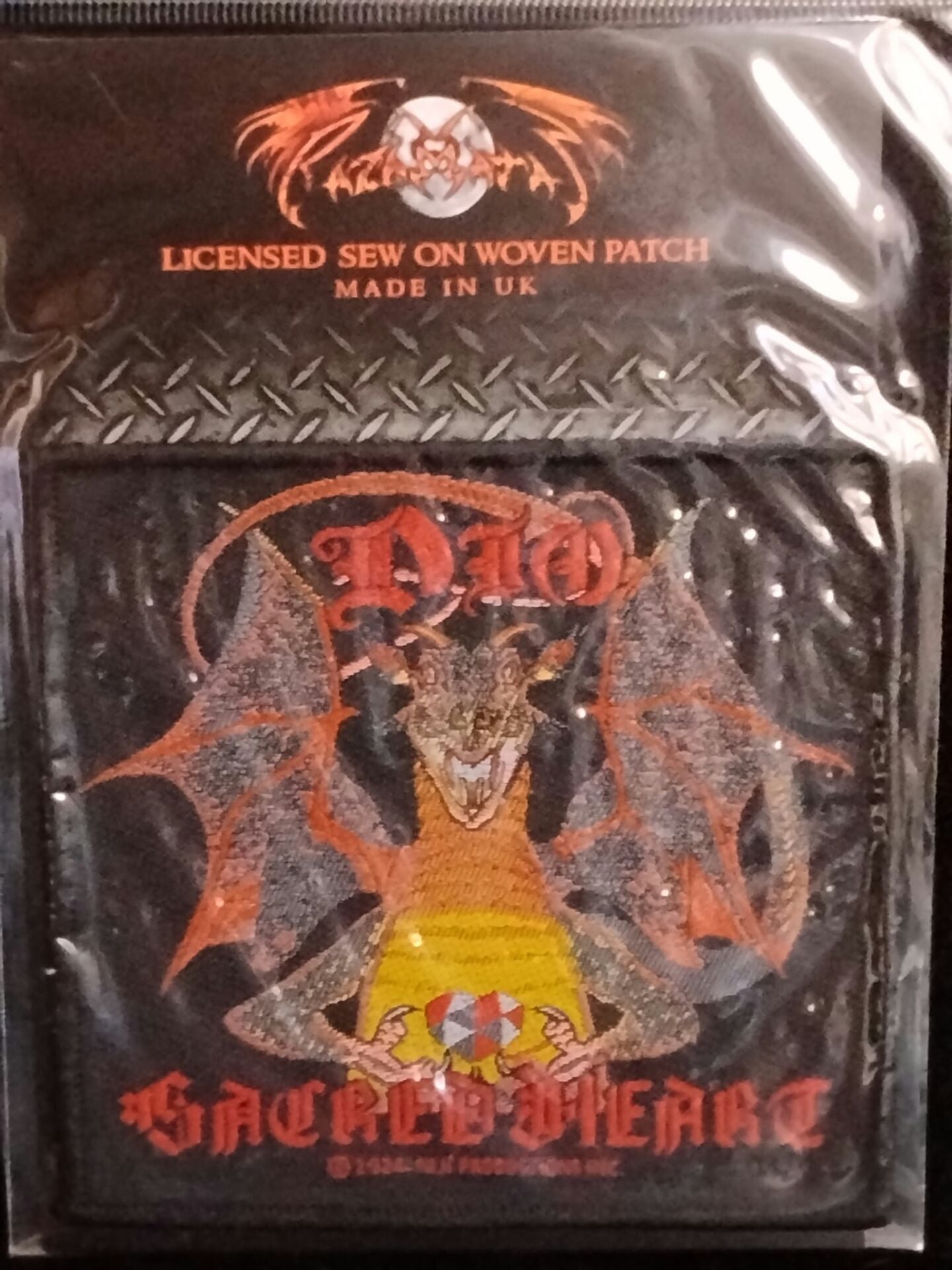 Dio-Sacred Heart Patch