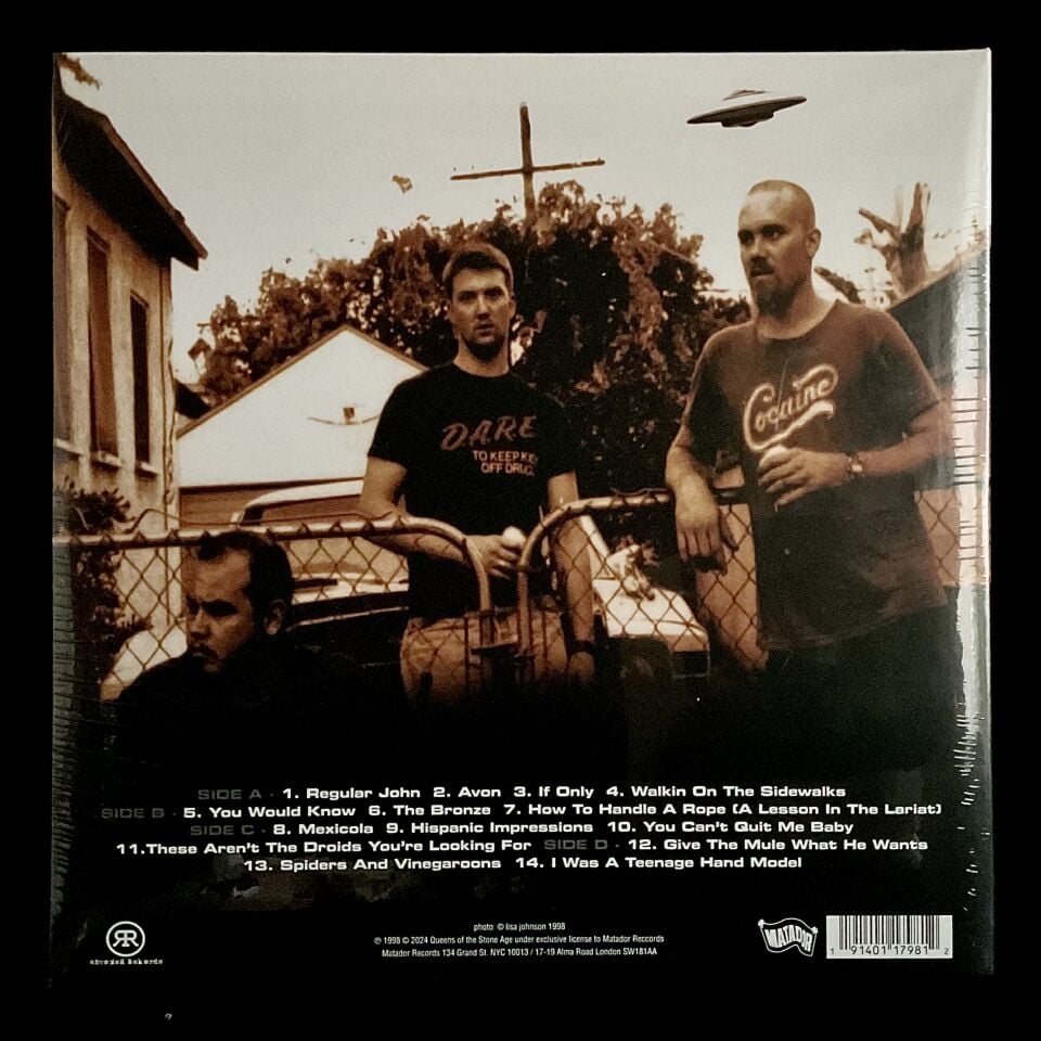 Queen Of The Stone Age-Queen Of The Stone Age DOUBLE LP GATEFOLD