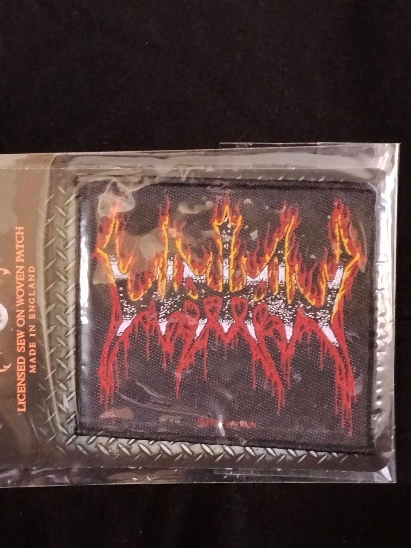 Watain-Flaming Logo Patch