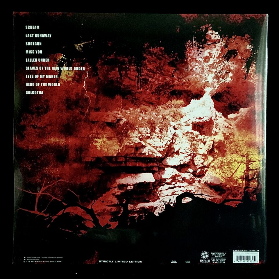 Wasp-Golgotha DOUBLE LP GATEFOLD LIMITED EDITION