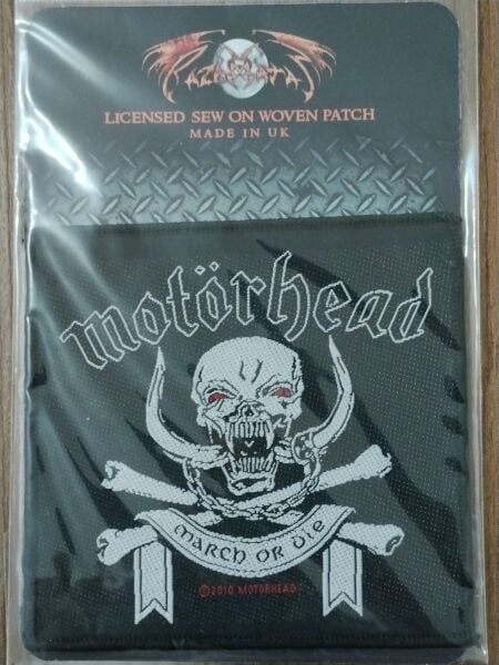 Motörhead-March Or Die Patch