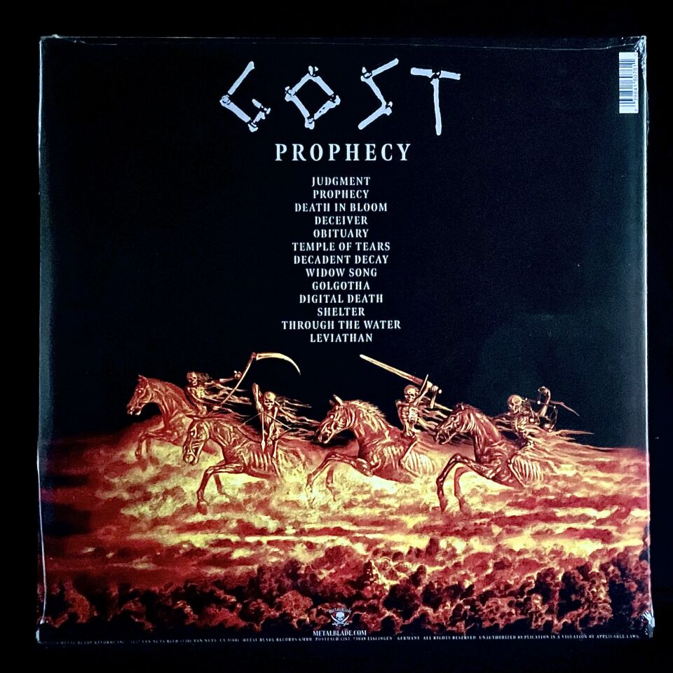 Gost-Prophecy LP GATEFOLD COLOURED