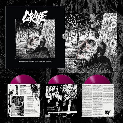Grave - Necropsy - The Complete Demo Recordings 1986-1991 - TRIPLE LP COLOURED 17 EYLÜL 2026'DA KARGO