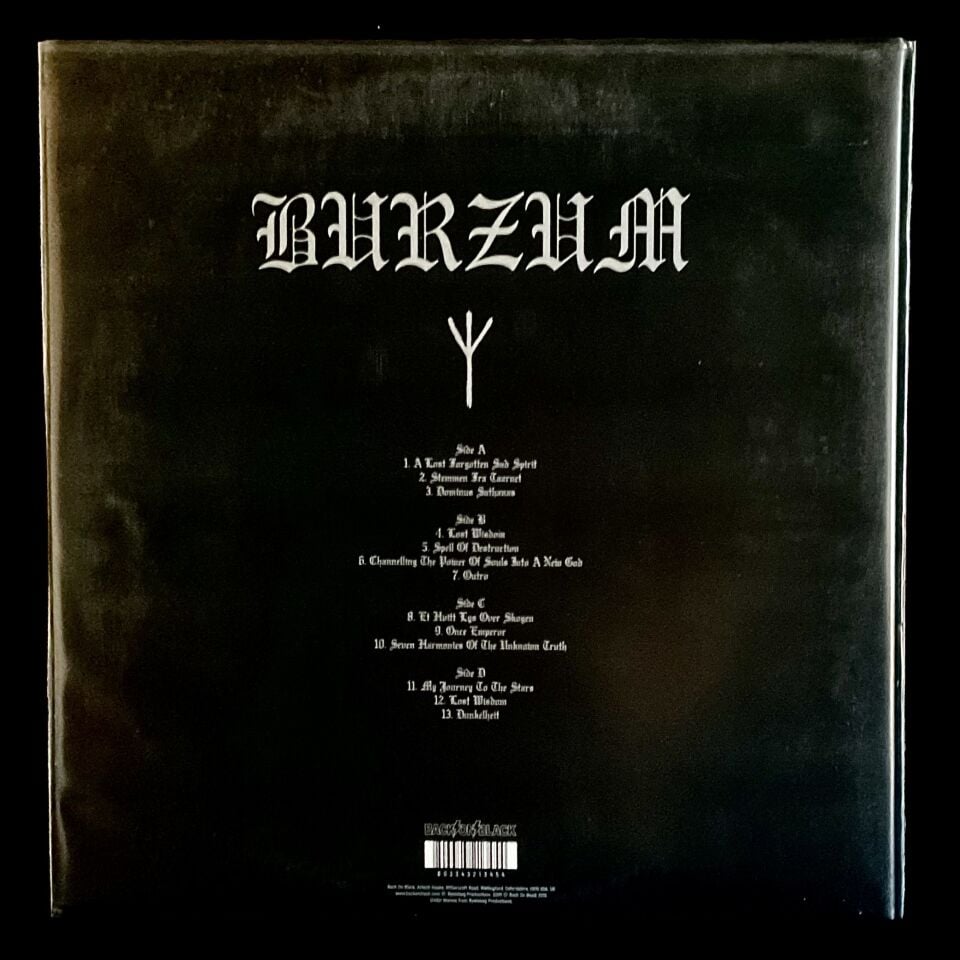 Burzum-Draugen-Rarities DOUBLE LP 2.EL