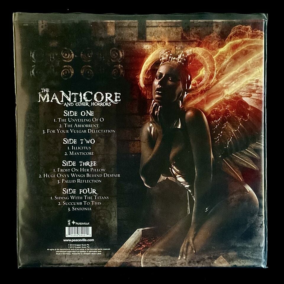 Cradle Of Filth-The Manticore And Horrors DOUBLE LP 2.EL