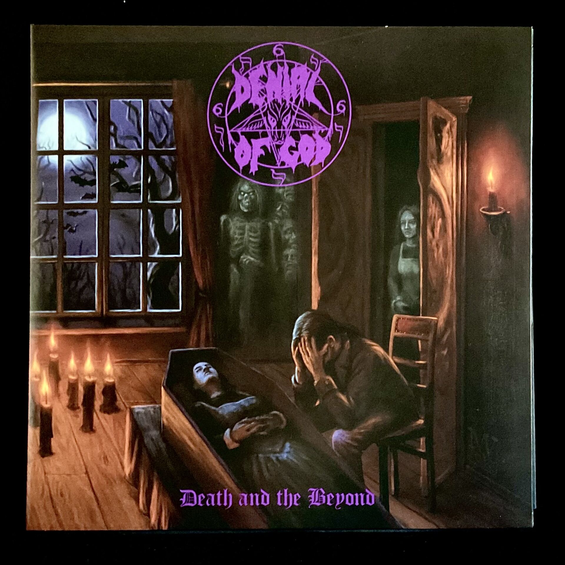 Denial Of God-Death And The Beyond DOUBLE LP 2.EL