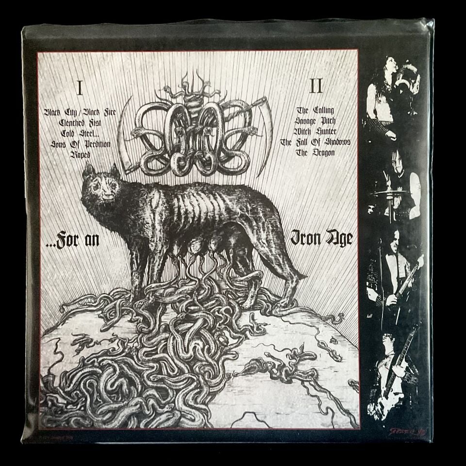 Destroyer 666-Cold Steel...For An Iron Age LP COLOURED 2.EL
