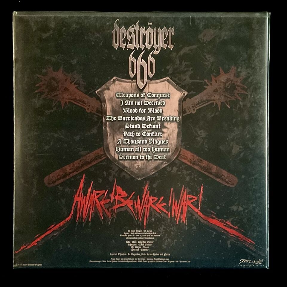 Destroyer 666-Defiance LP 2.EL