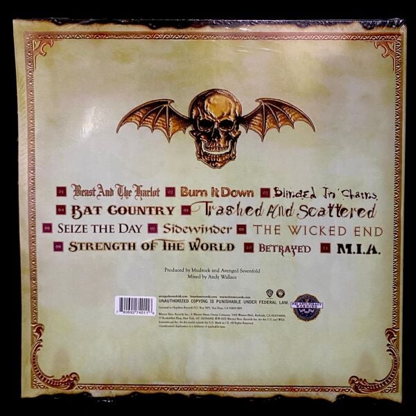 Avenged Sevenfold - City Of Evil - DOUBLE LP COLOURED 19 OCAK 2026 kargo