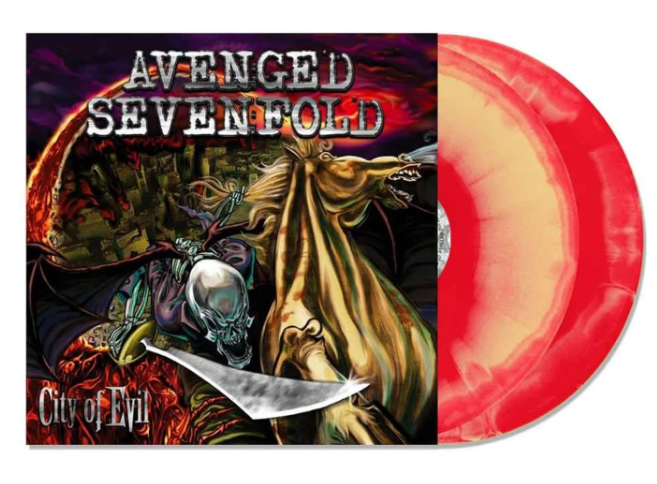 Avenged Sevenfold - City Of Evil - DOUBLE LP COLOURED PRE ORDER 15 Aug 2025