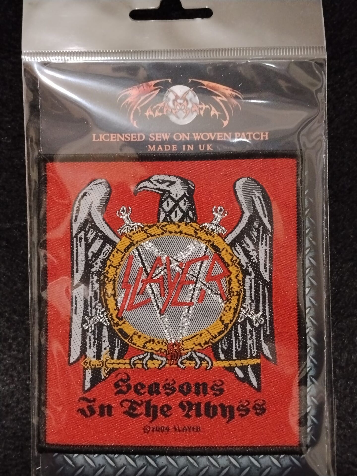 Slayer-Seasons In The Abyss / Eagle - Orjinal Patch