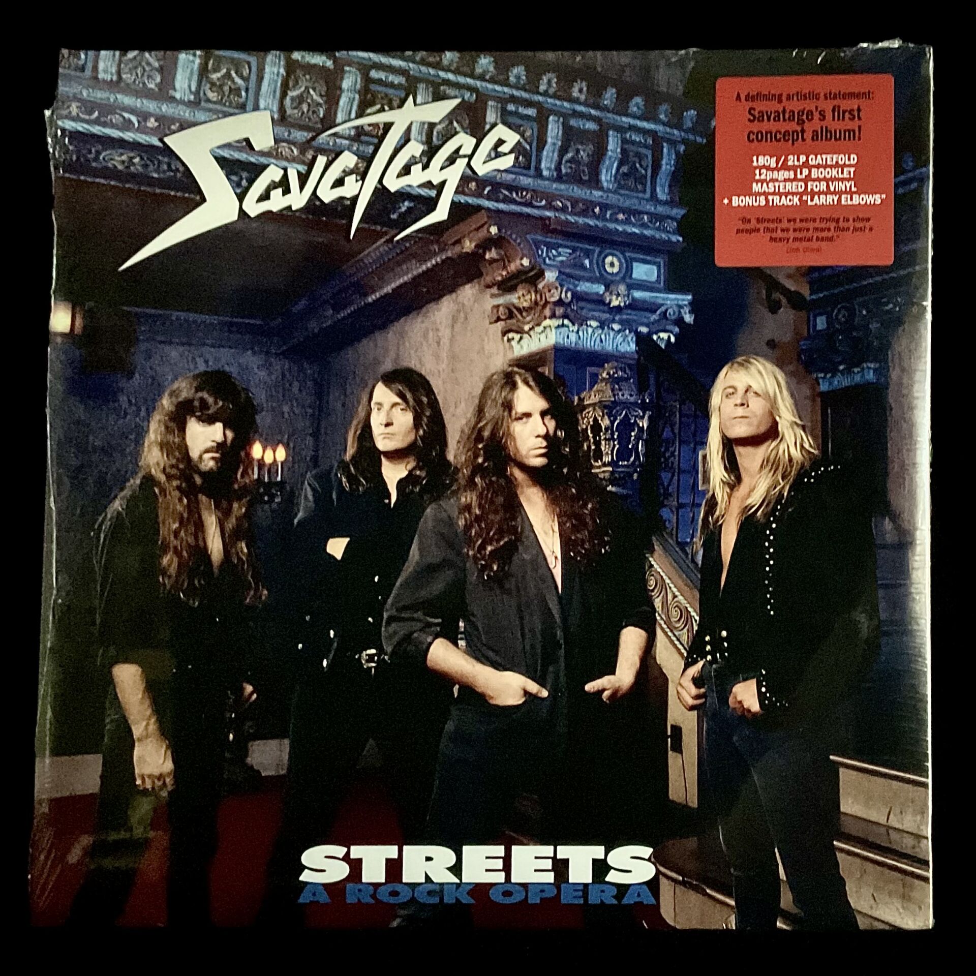 Savatage-Streets A Rock Opera DOUBLE LP GATEFOLD