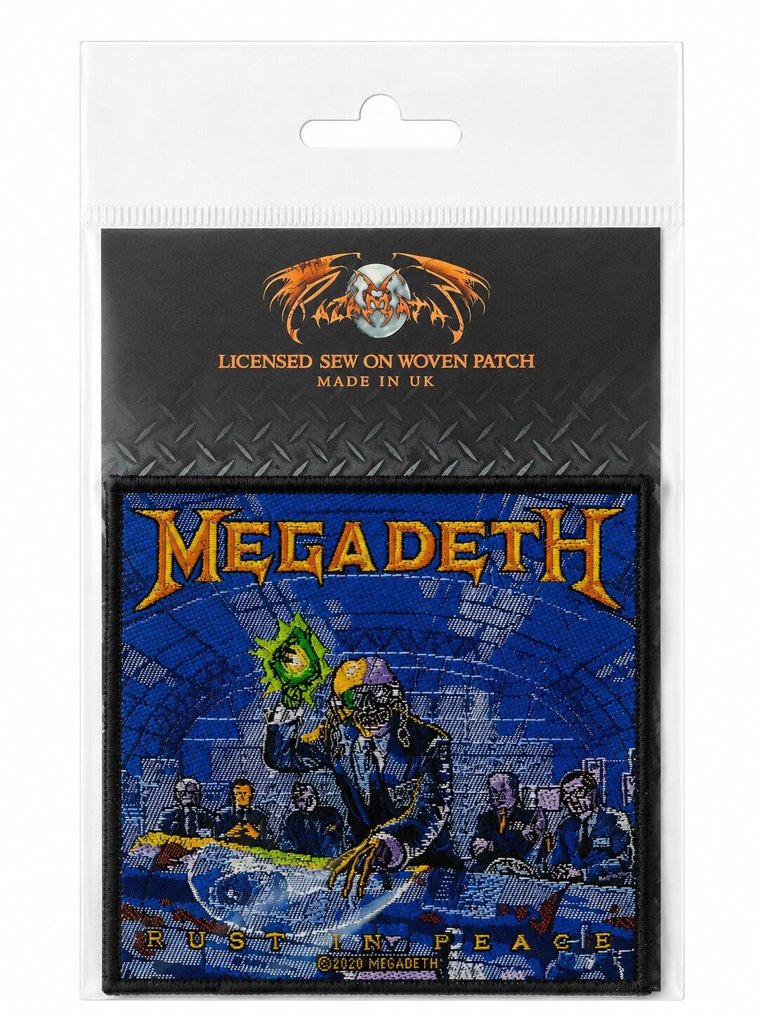 Megadeth-Rust In Peace - Orjinal Patch