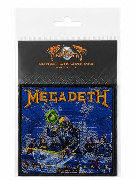 Megadeth-Rust In Peace - Orjinal Patch