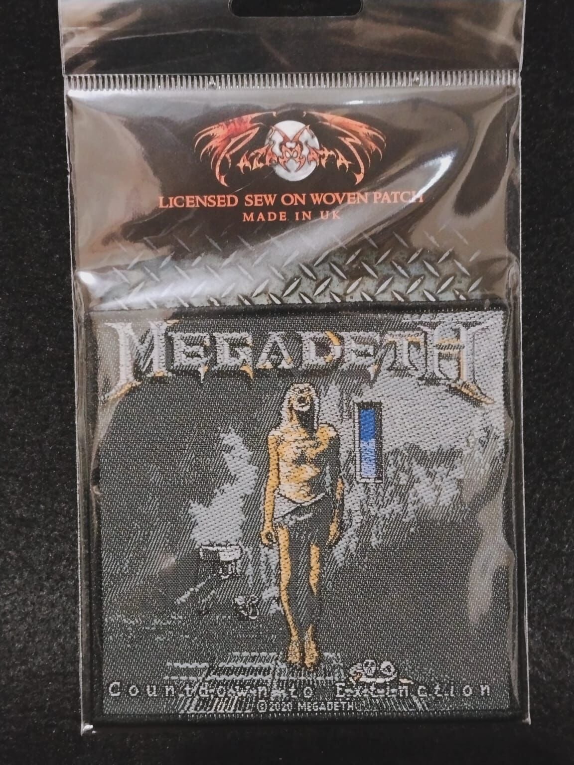 Megadeth-Countdown To Extinction - Orjinal Patch