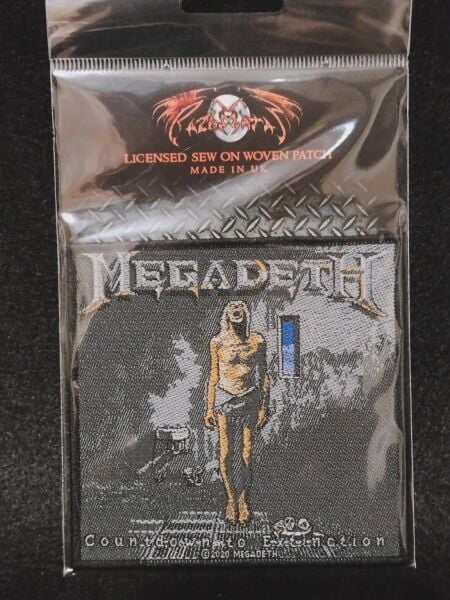 Megadeth-Countdown To Extinction - Orjinal Patch