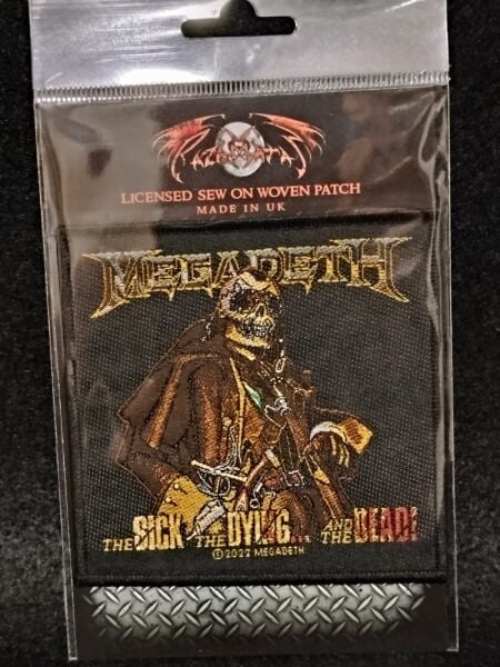 Megadeth-The Sick, The Dying And The Dead - Orjinal Patch