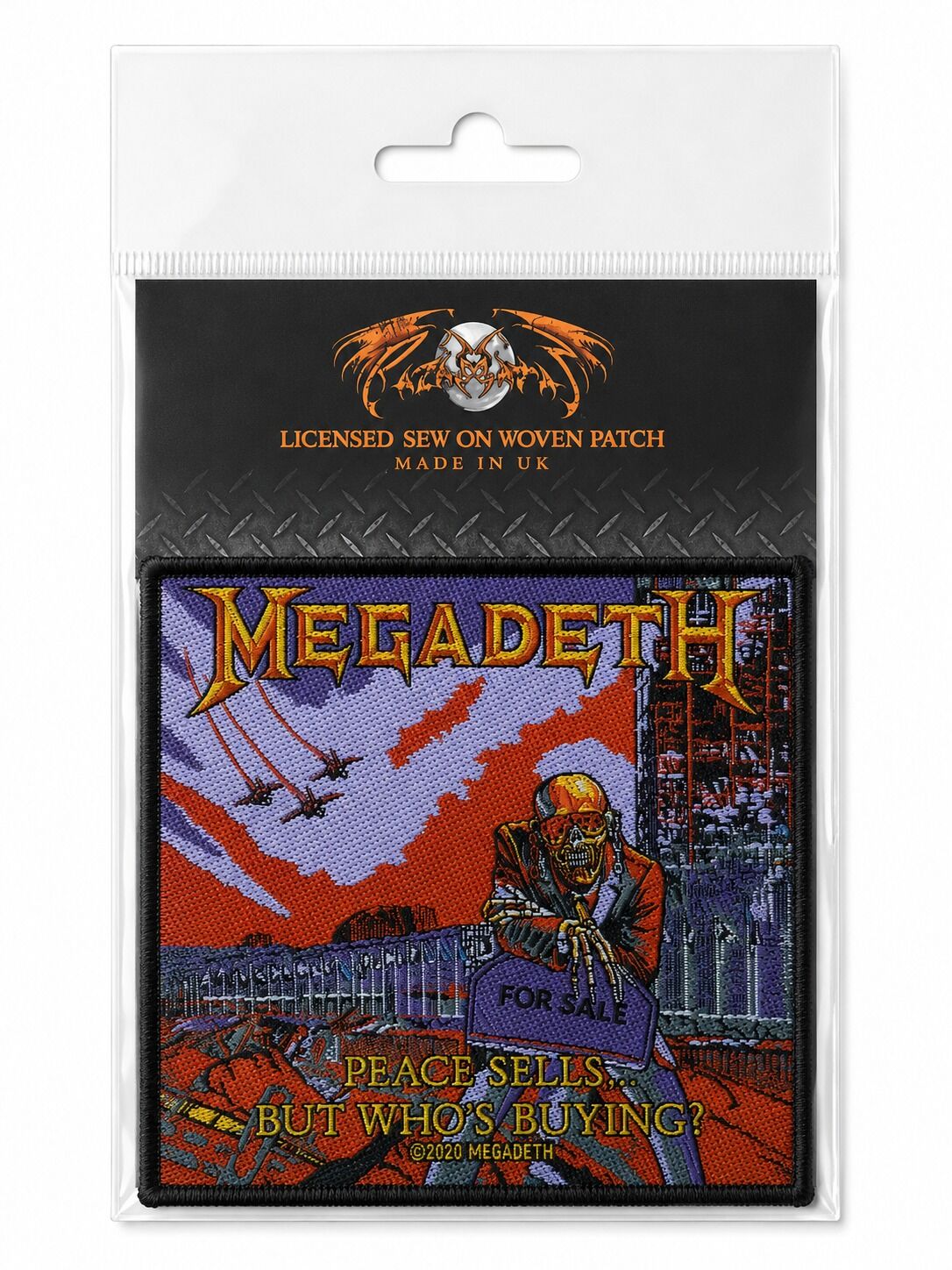 Megadeth-Peace Sells - Orjinal Patch