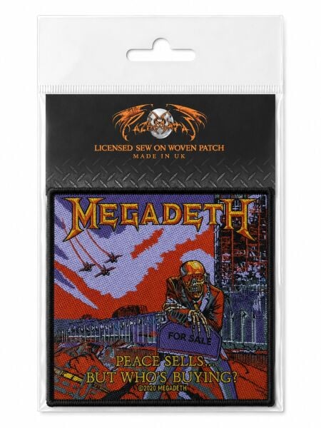 Megadeth-Peace Sells - Orjinal Patch