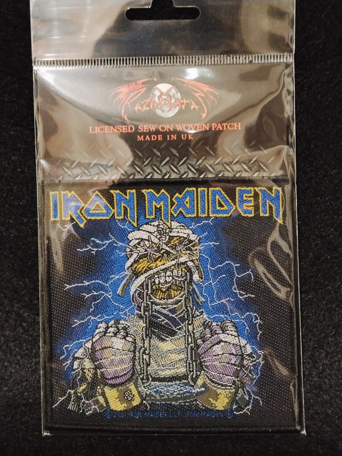 Iron Maiden-Powerslave Eddie - Orjinal Patch
