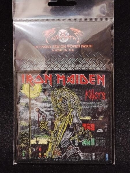 Iron Maiden-Killers-Orjinal Patch