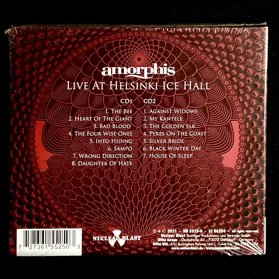 Amorphis-Live At Helsinki Ice Hall DOUBLE CD