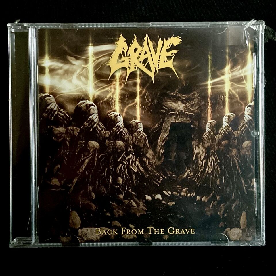 Grave-Back From The Grave CD